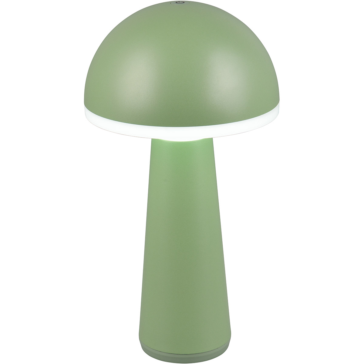 LED Lampe de Table - Trion Lungo - 2W - Couleur Ajustable - Batteries Rechargeables - Vert Pistache - Aluminium Moulé