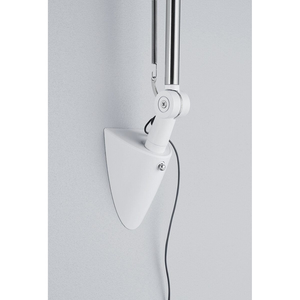 Lampe de bureau LED - Trion Radino - 5W - Couleur de lumière ajustable - Dimmable - Rond - Mat Blanc - Aluminium