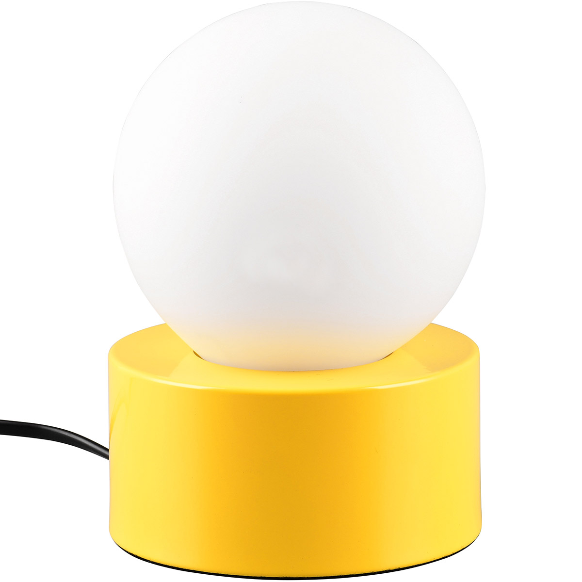 LED Lampe de Table - Trion Stenu - Douille E14 - 1 point lumineux - Max 25W - Jaune - Métal