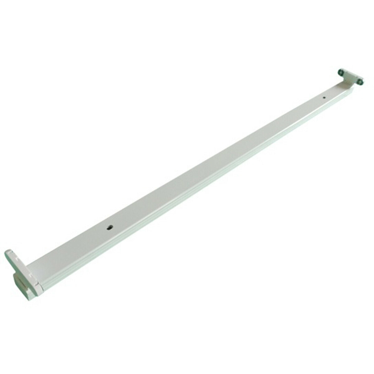 Réglette LED avec Tube T8 Incl. Starter - Aigi Dybolo - 120cm Double - 32W - Blanc Froid 6400K - Indice de Protection IP20