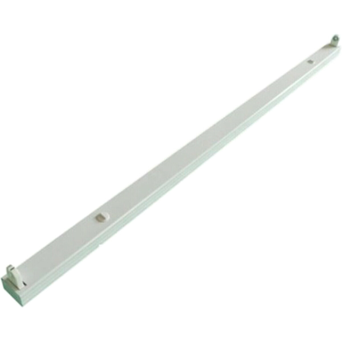 Réglette LED avec Tube T8 Incl. Starter - Aigi Dybolo - 120cm Simple - 16W - Blanc Froid 6400K - Indice de Protection IP20