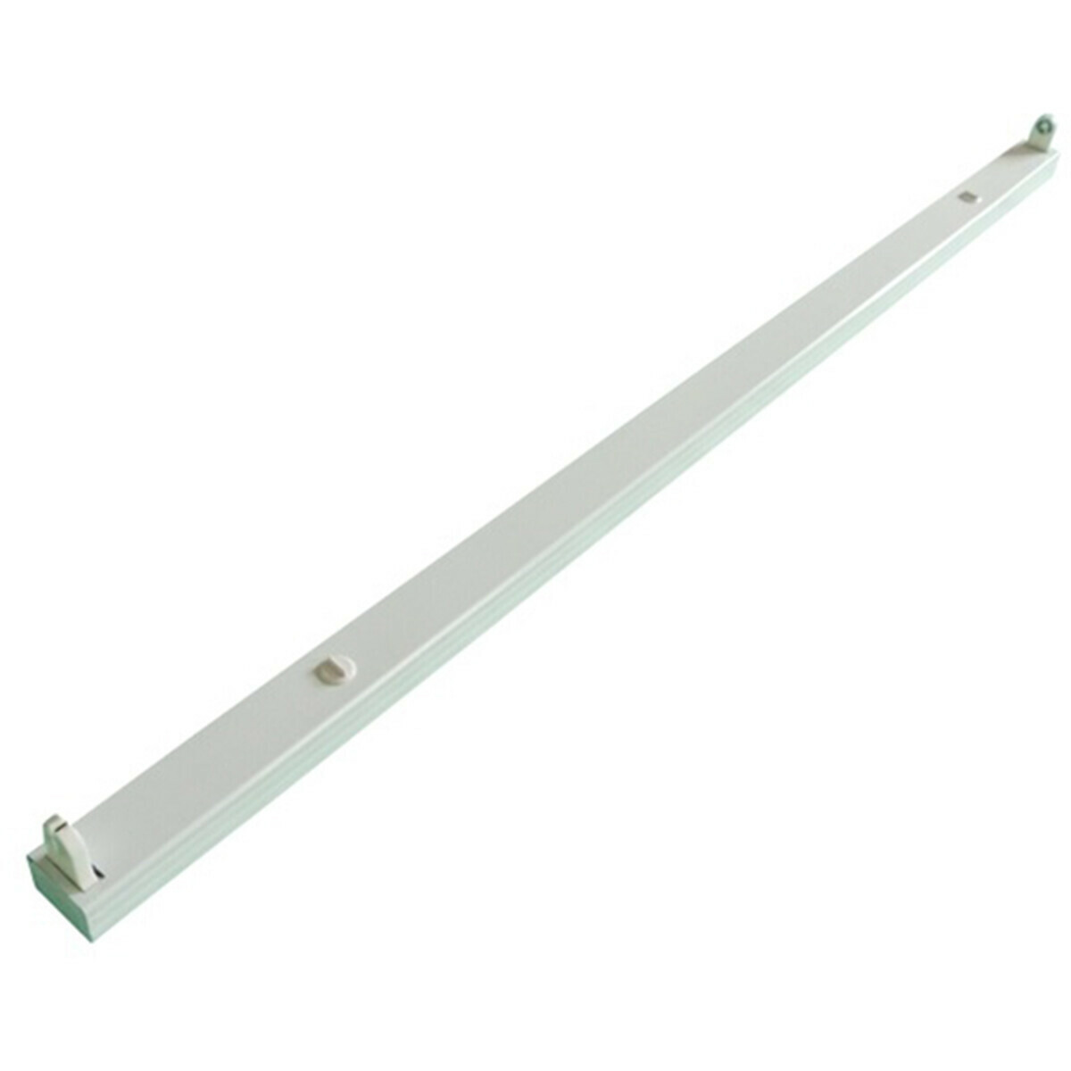 Réglette LED avec Tube T8 Incl. Starter - Aigi Dybolo - 150cm Simple - 22W - Blanc Froid 6400K - Indice de Protection IP20