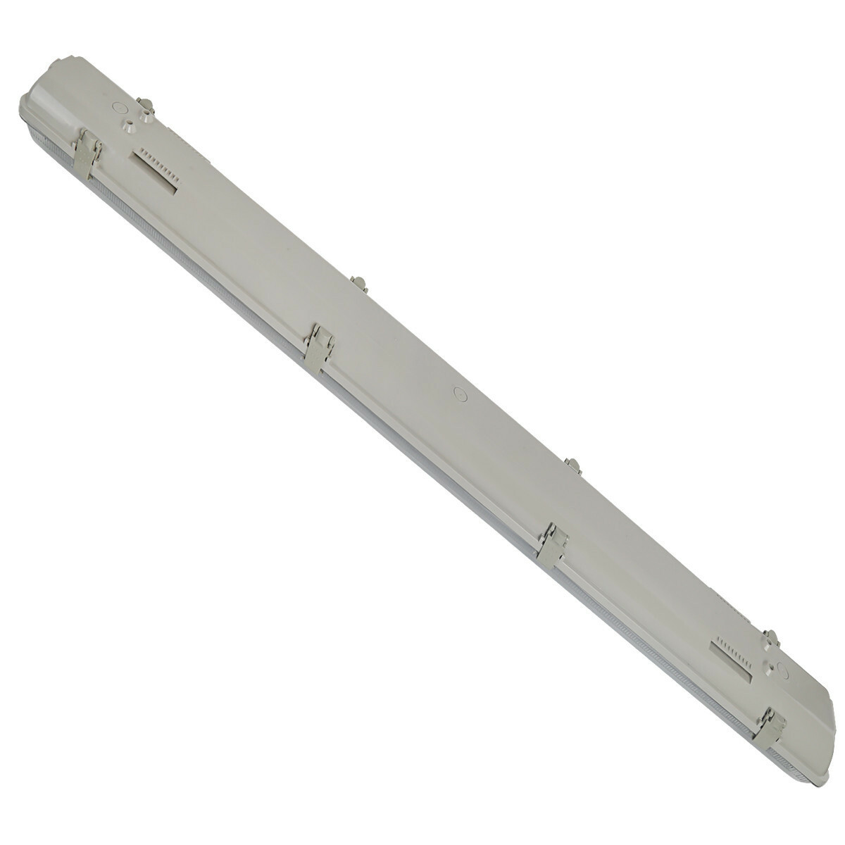 Réglette LED avec Tube T8 Incl. Starter - Aigi Hari - 120cm Double - 32W - Blanc Froid 6400K - Étanche IP65