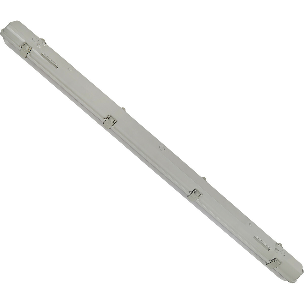 Réglette LED avec Tube T8 Incl. Starter - Aigi Hari - 120cm Simple - 16W - Blanc Froid 6400K - Étanche IP65