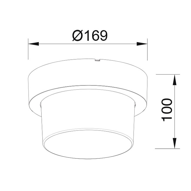 Éclairage de Jardin LED - Lumière Extérieure - Agusa 2 - Mur - Plastique Mat Noir - 12W Blanc Neutre 4200K - Rond