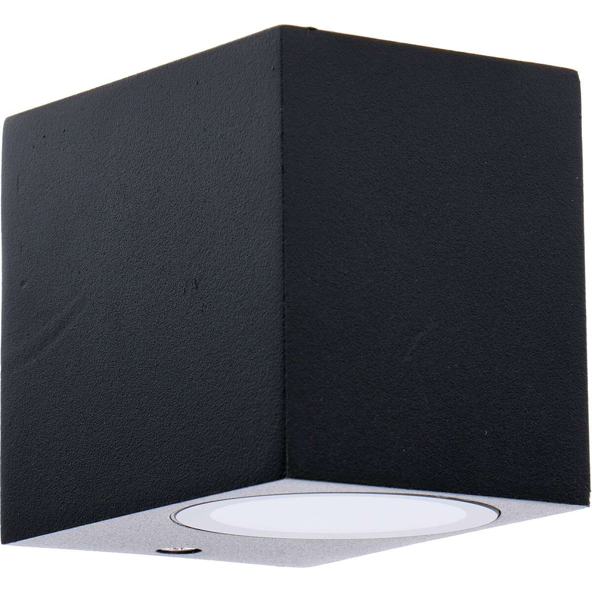 Éclairage de Jardin LED - Lumière Extérieure - Prixa Hoptron - Douille GU10 - Carré - Mat Noir - Aluminium