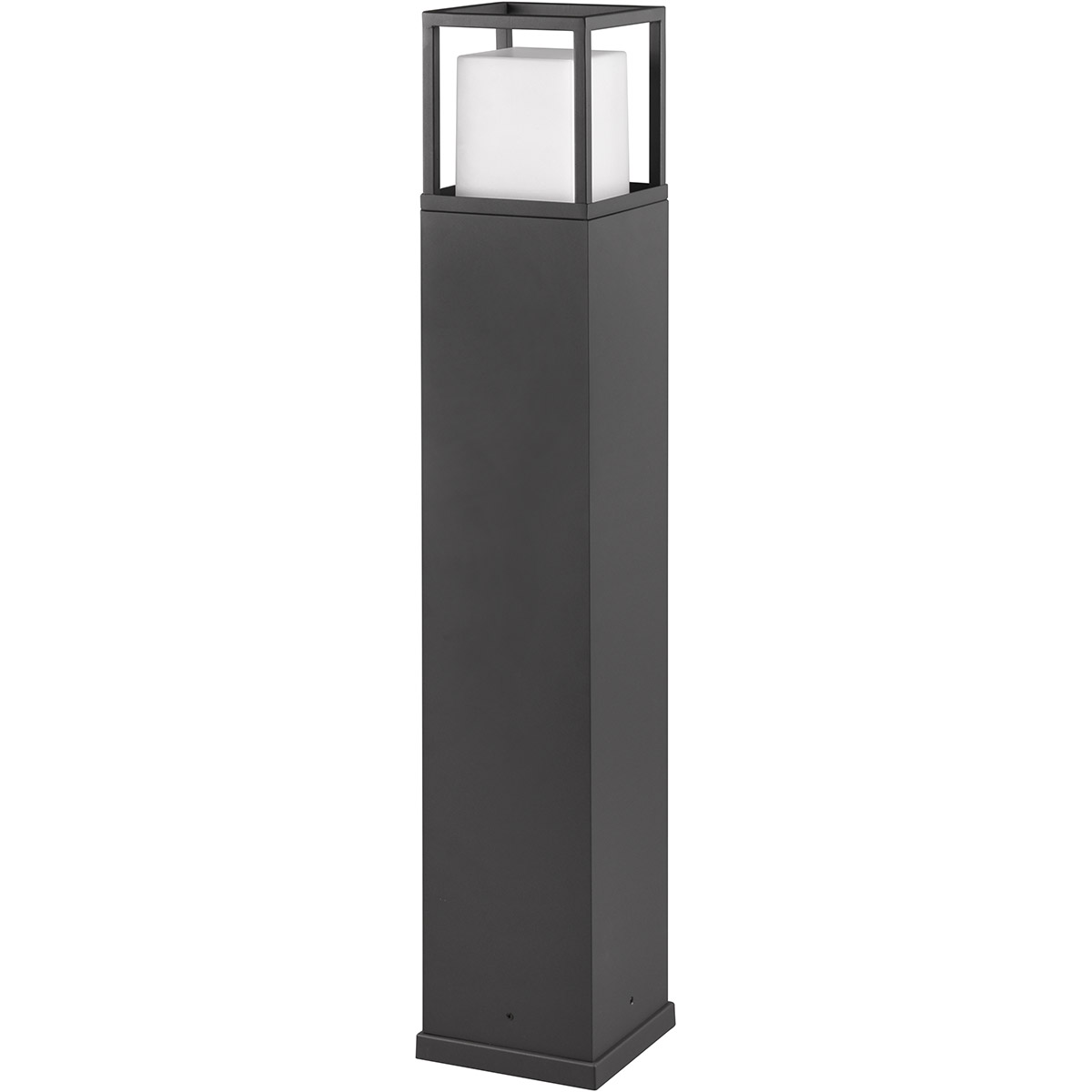 Éclairage de Jardin - Lampe de Sol Extérieure - Trion Hamwit - 14.5W - Couleur Ajustable - Étanche IP54 - Anthracite - Aluminium - 80 cm