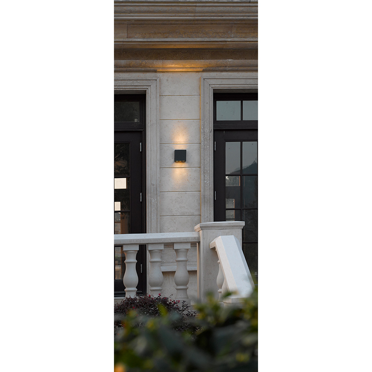 Éclairage de Jardin LED - Lampe de Jardin - Trion Thano - Mur - 6W - Mat Anthracite - Aluminium