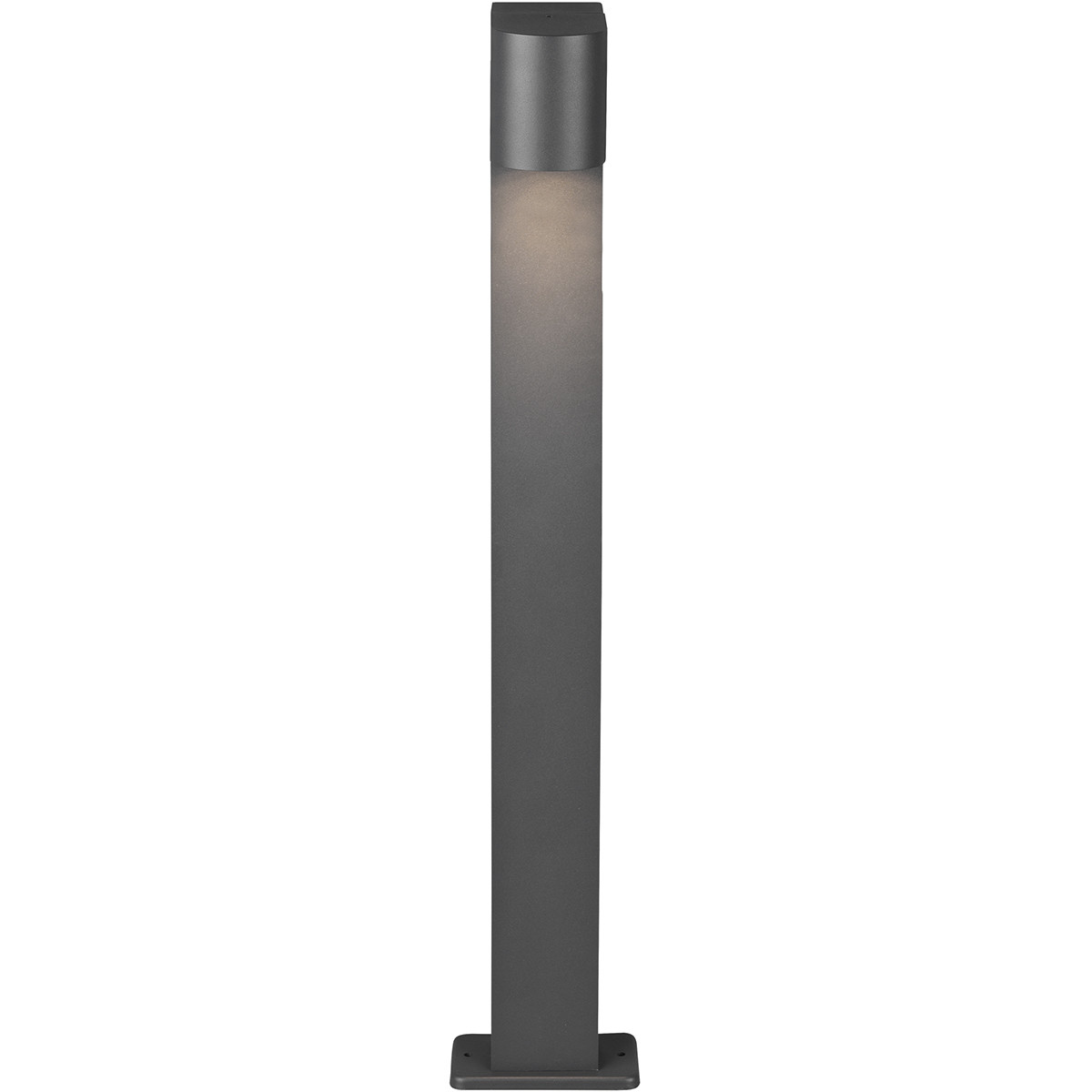 Éclairage de Jardin LED - Lampe de sol - Trion Royina XL - Debout - Douille GU10 - Étanche aux Éclaboussures IP44 - Rond - Mat Anthracite - Aluminium