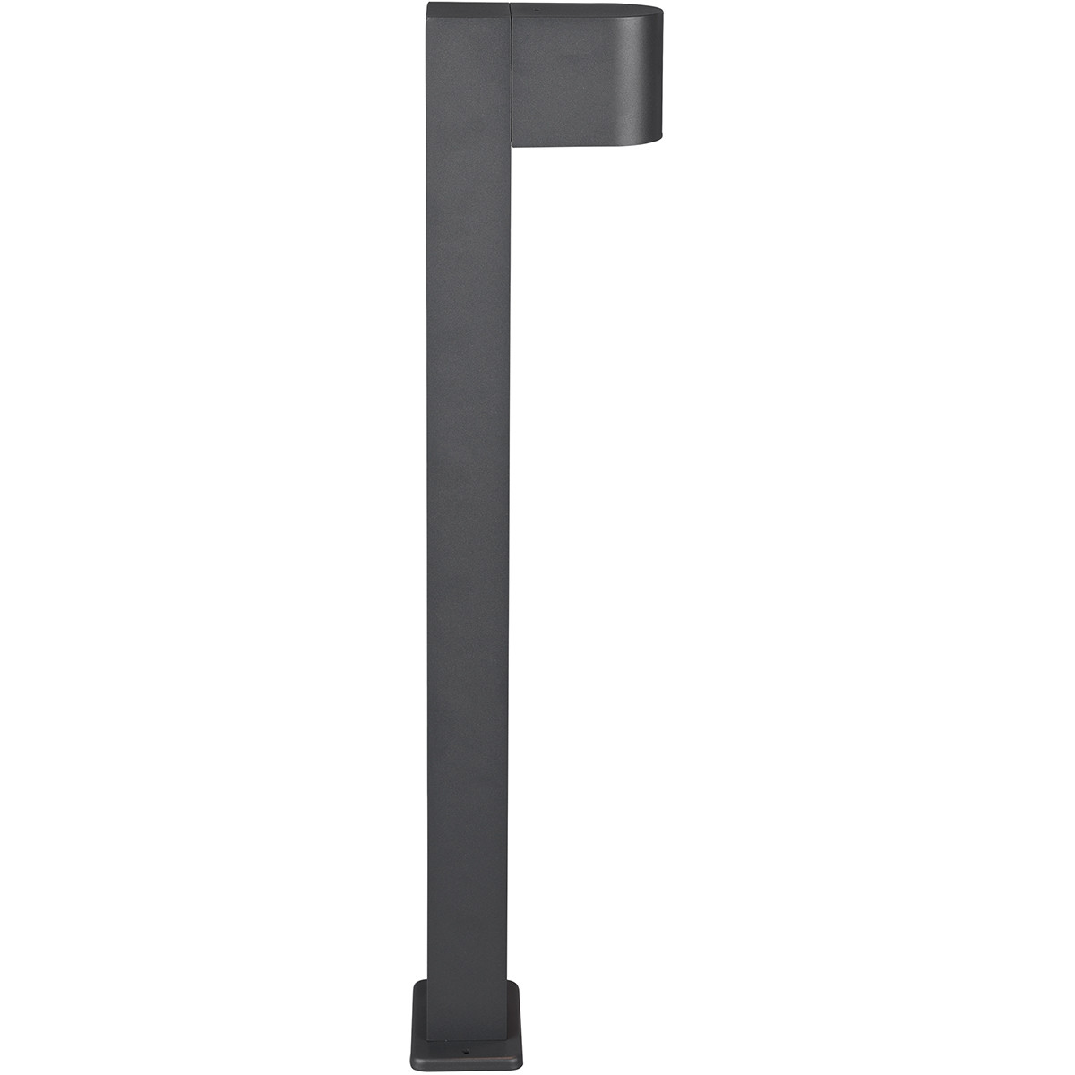 Éclairage de Jardin LED - Lampe de sol - Trion Royina XL - Debout - Douille GU10 - Étanche aux Éclaboussures IP44 - Rond - Mat Anthracite - Aluminium