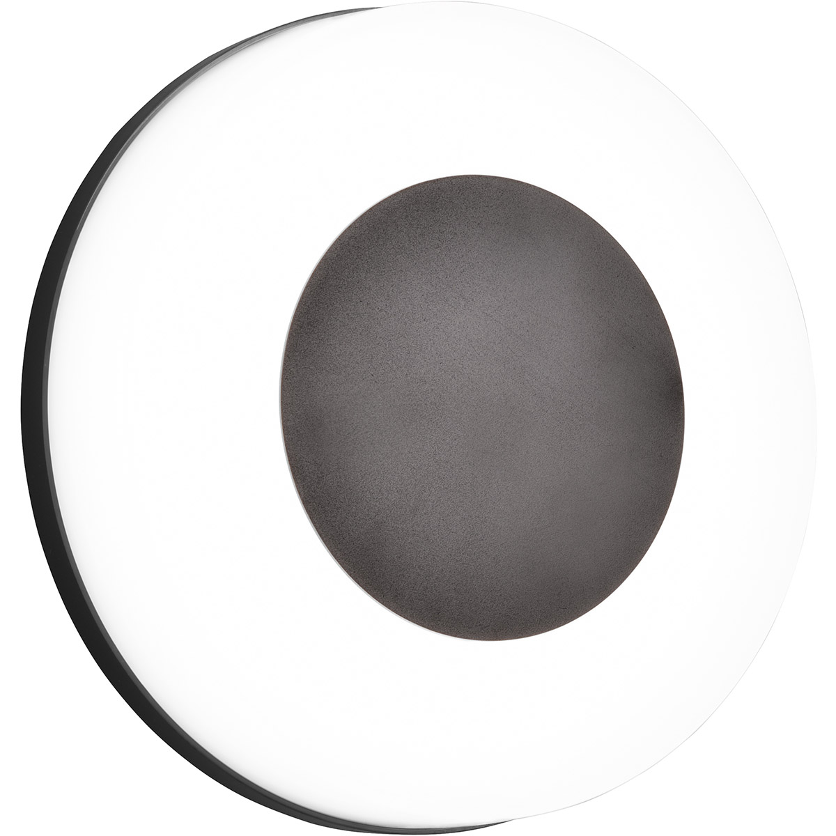 Éclairage de Jardin - Applique Extérieure - Trion Mora - 14W - Couleur Ajustable - Rond - Noir Mat - Plastique