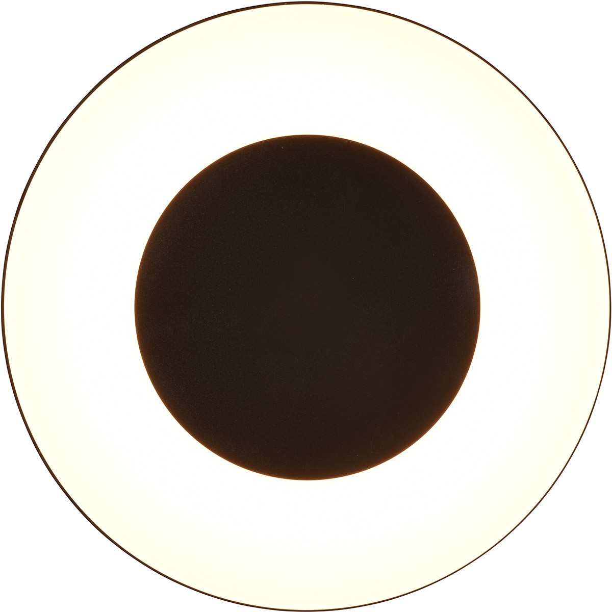 Éclairage de Jardin - Applique Extérieure - Trion Mora - 14W - Couleur Ajustable - Rond - Noir Mat - Plastique