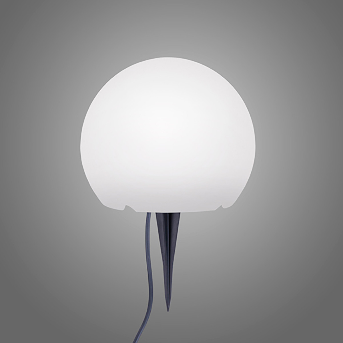 Lampe de jardin à piquer avec prise LED WiZ - LED Intelligente - Trion Necty - LED Intelligente - Dimmable - Couleur de lumière ajustable - Étanche aux Éclaboussures - Télécommande - RGBW