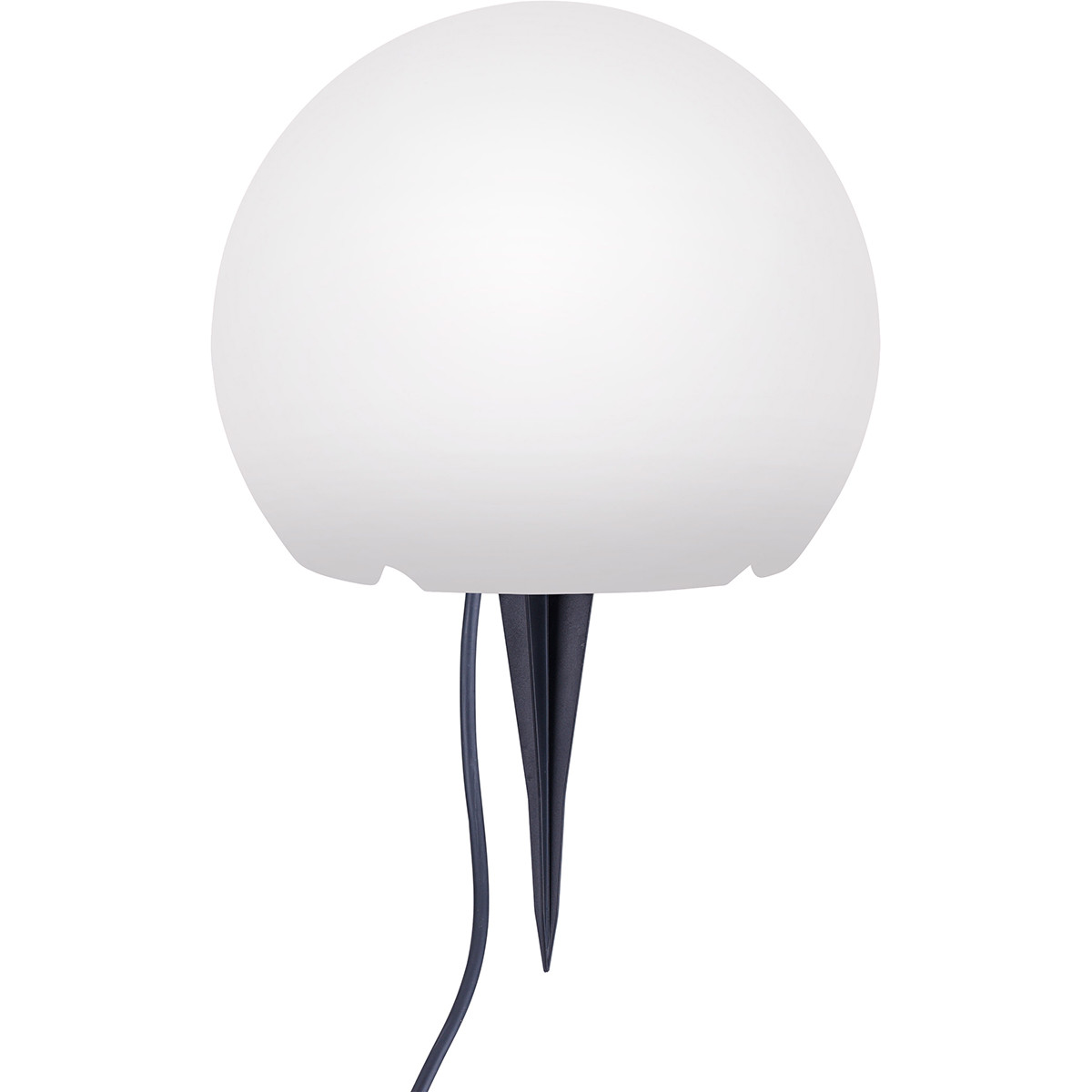 Lampe de jardin à piquer avec prise LED WiZ - LED Intelligente - Trion Necty - LED Intelligente - Dimmable - Couleur de lumière ajustable - Étanche aux Éclaboussures - Télécommande - RGBW