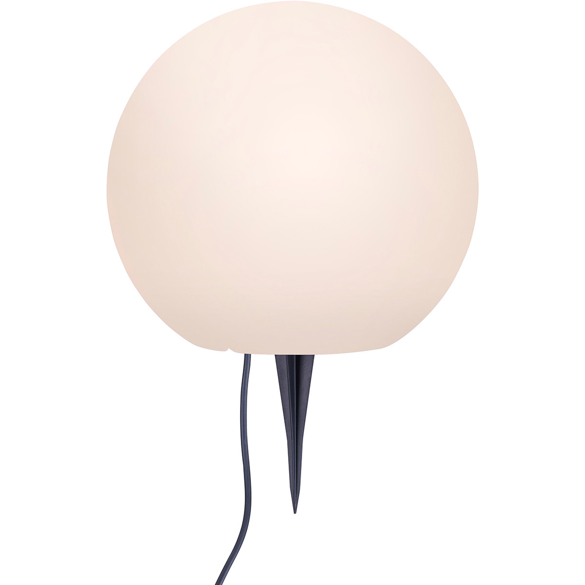 Lampe de jardin à piquer avec prise LED WiZ - LED Intelligente - Trion Necty XL - LED Intelligente - Dimmable - Couleur de lumière ajustable - Étanche aux Éclaboussures - Télécommande - RGBW