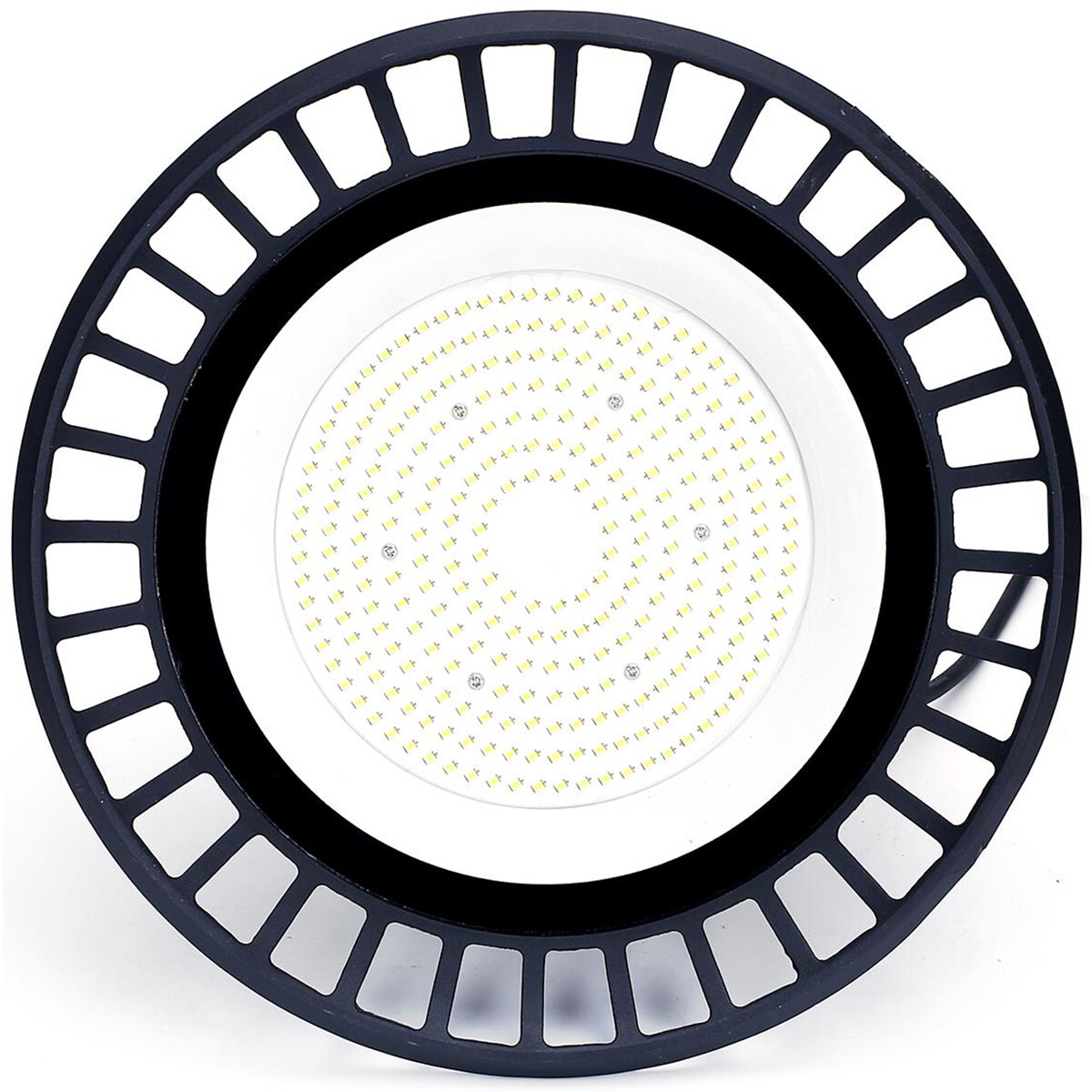 LED UFO High Bay 150W - Aigi Eiya - Éclairage d'Entrepôt - Étanche IP65 - Blanc Froid 6500K - Aluminium