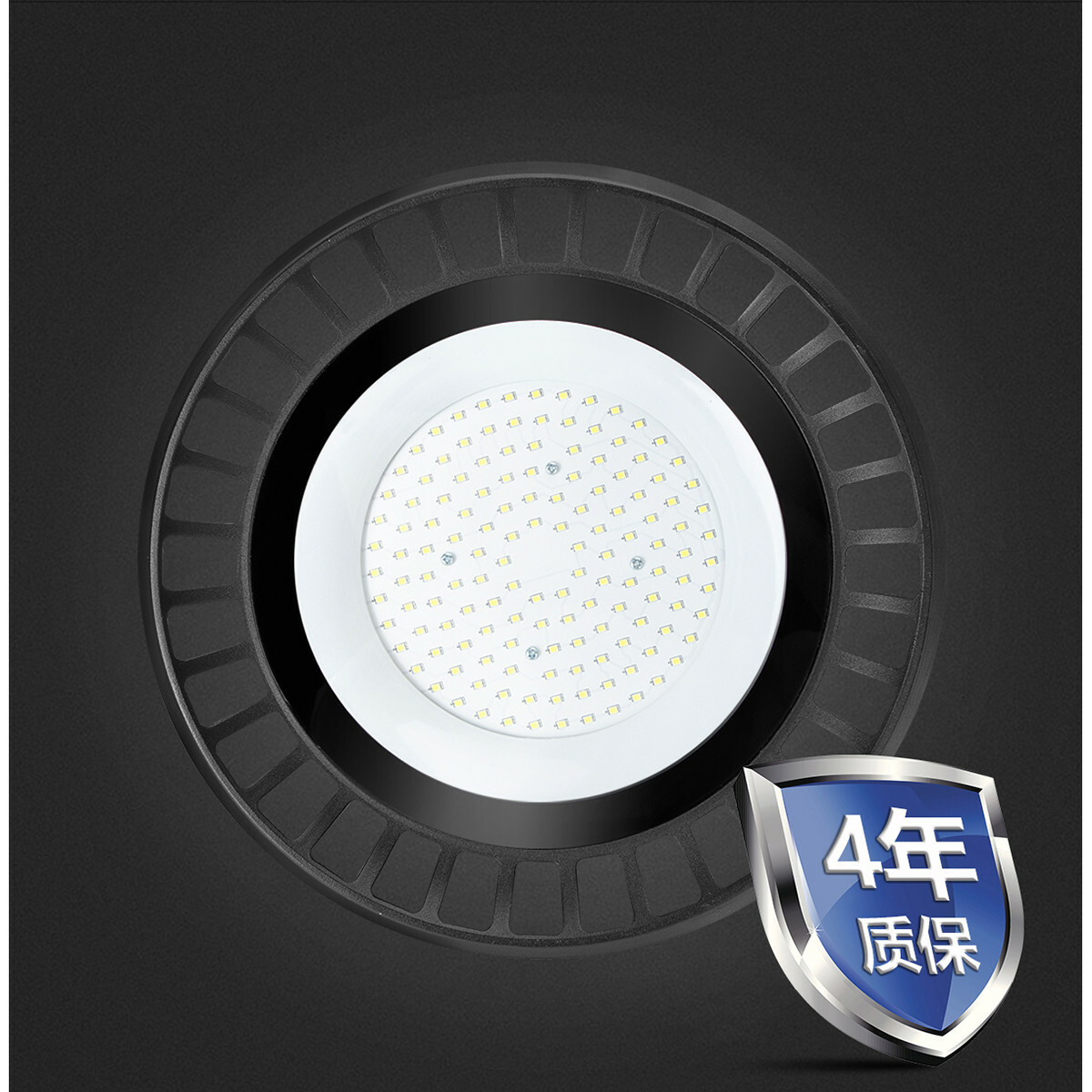 LED UFO High Bay 150W - Aigi Retri - Éclairage d'Entrepôt - Étanche IP65 - Blanc Froid 6500K - Aluminium