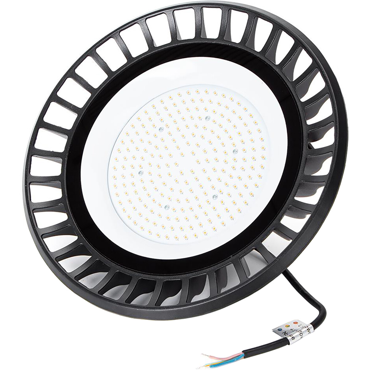 LED UFO High Bay 150W - Aigi Retri - Éclairage d'Entrepôt - Étanche IP65 - Blanc Neutre 4000K - Aluminium