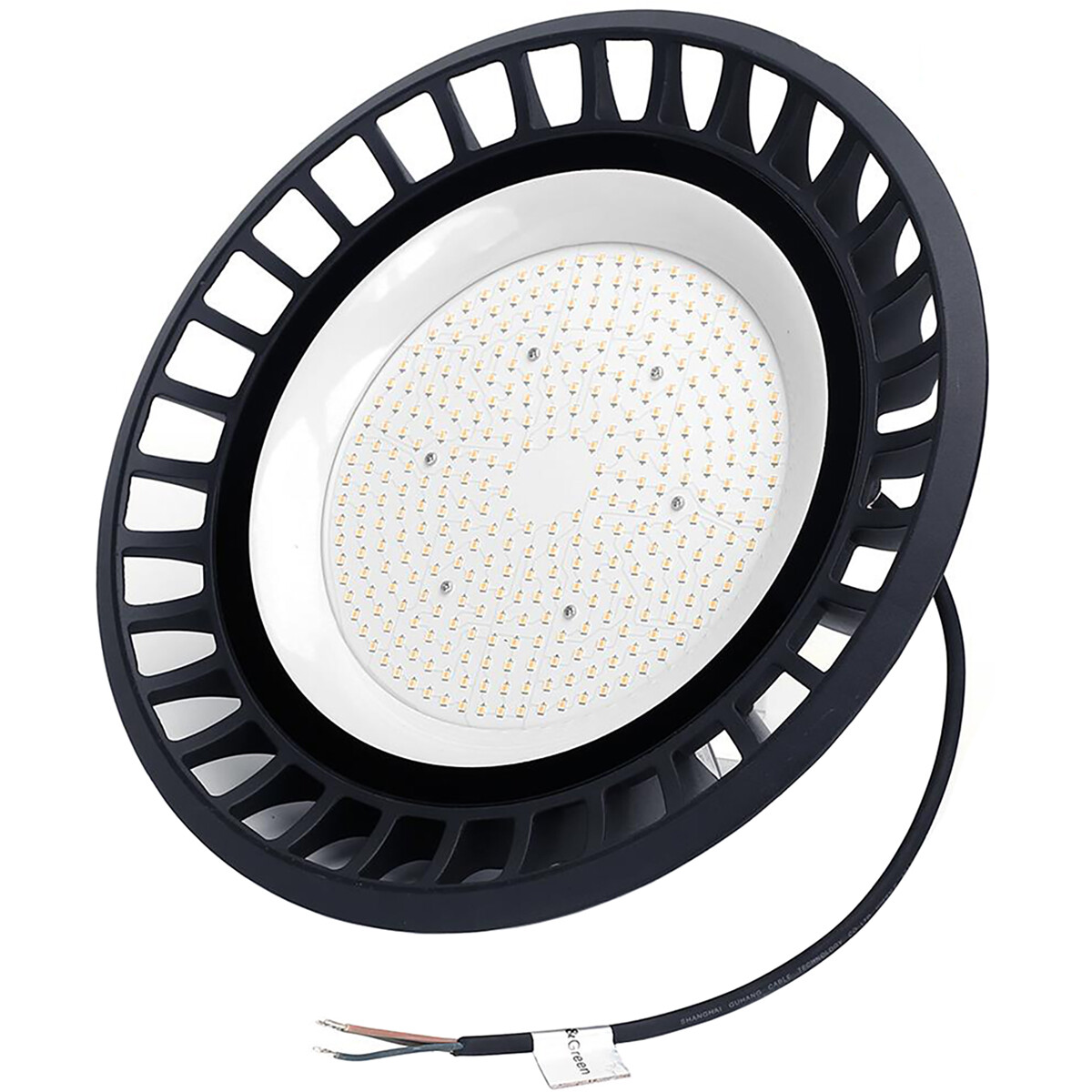 LED UFO High Bay 200W - Aigi Eiya - Éclairage d'Entrepôt - Étanche IP65 - Blanc Neutre 4000K - Aluminium