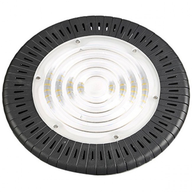 LED UFO High Bay - 200W High Lumen - Éclairage d'Entrepôt - Étanche IP65 - Blanc Froid 6000K - Aluminium - LEDs OSRAM