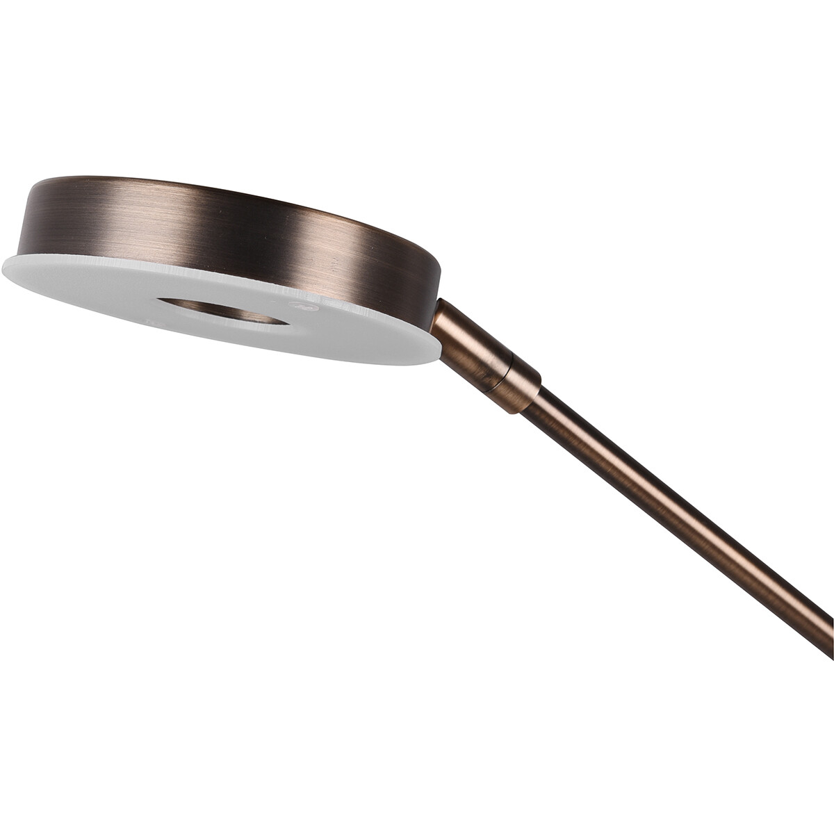 Lampadaire LED - Trion Barry - 38W - Couleur de lumière ajustable - Dimmable - Rond - Bronze Ancien - Aluminium