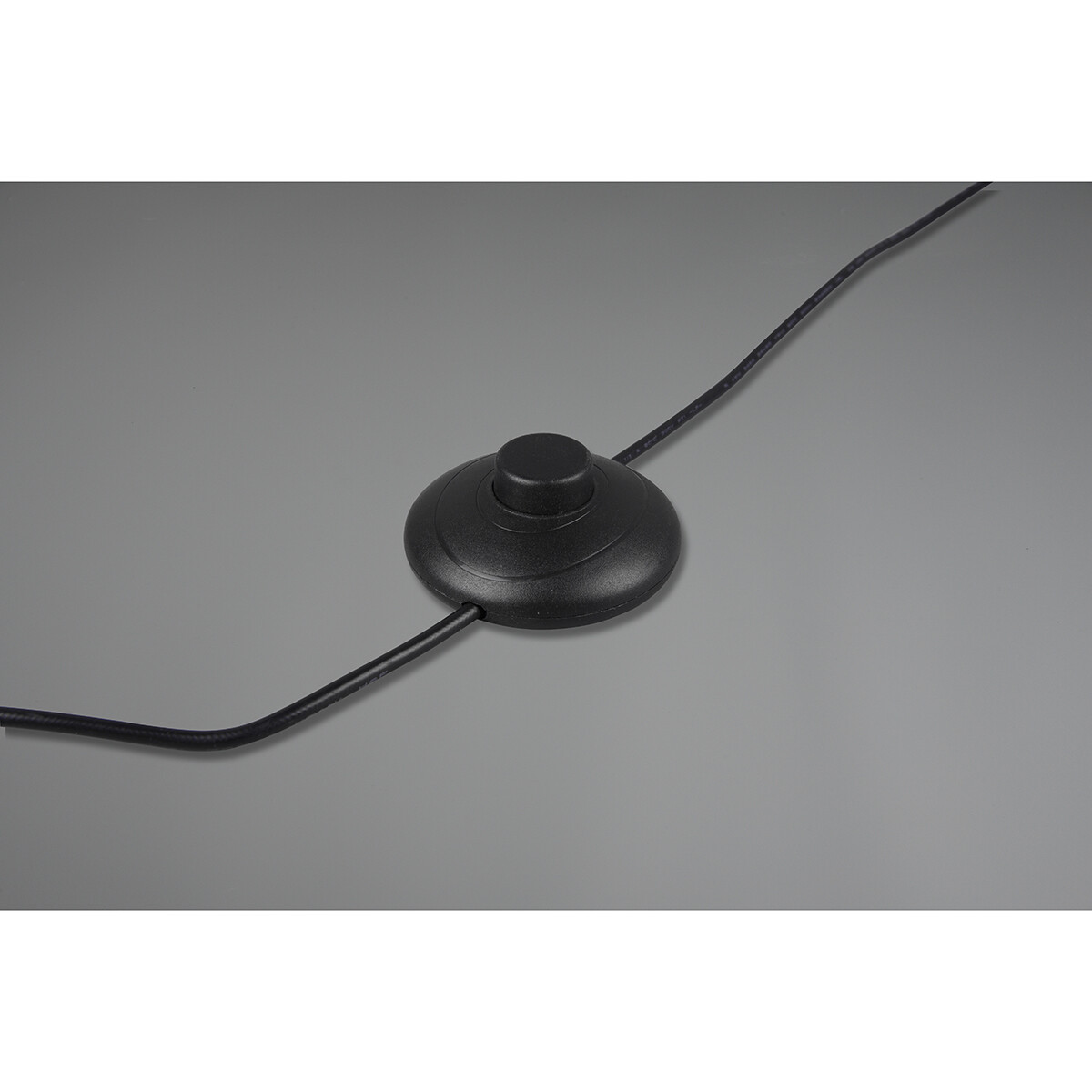 Lampadaire LED - Trion Ediyon - 26W - Couleur de lumière ajustable - Rectangle - Mat Noir - Aluminium