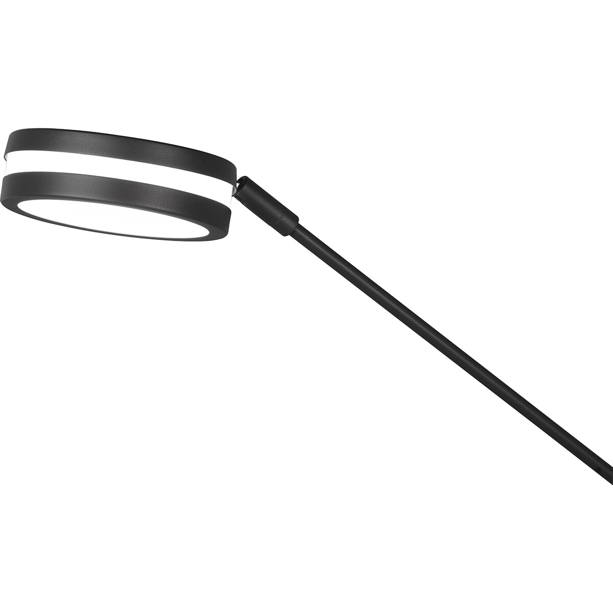 Lampadaire LED - Trion Franco - 41.5W - Couleur de lumière ajustable - Dimmable - Rond - Mat Anthracite - Aluminium