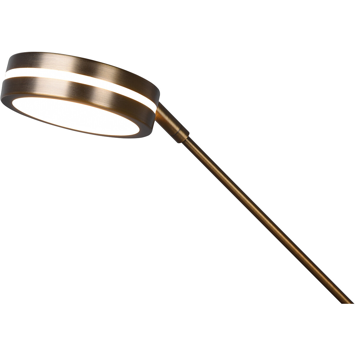 Lampadaire LED - Trion Franco - 41.5W - Couleur de lumière ajustable - Dimmable - Rond - Bronze Ancien - Aluminium