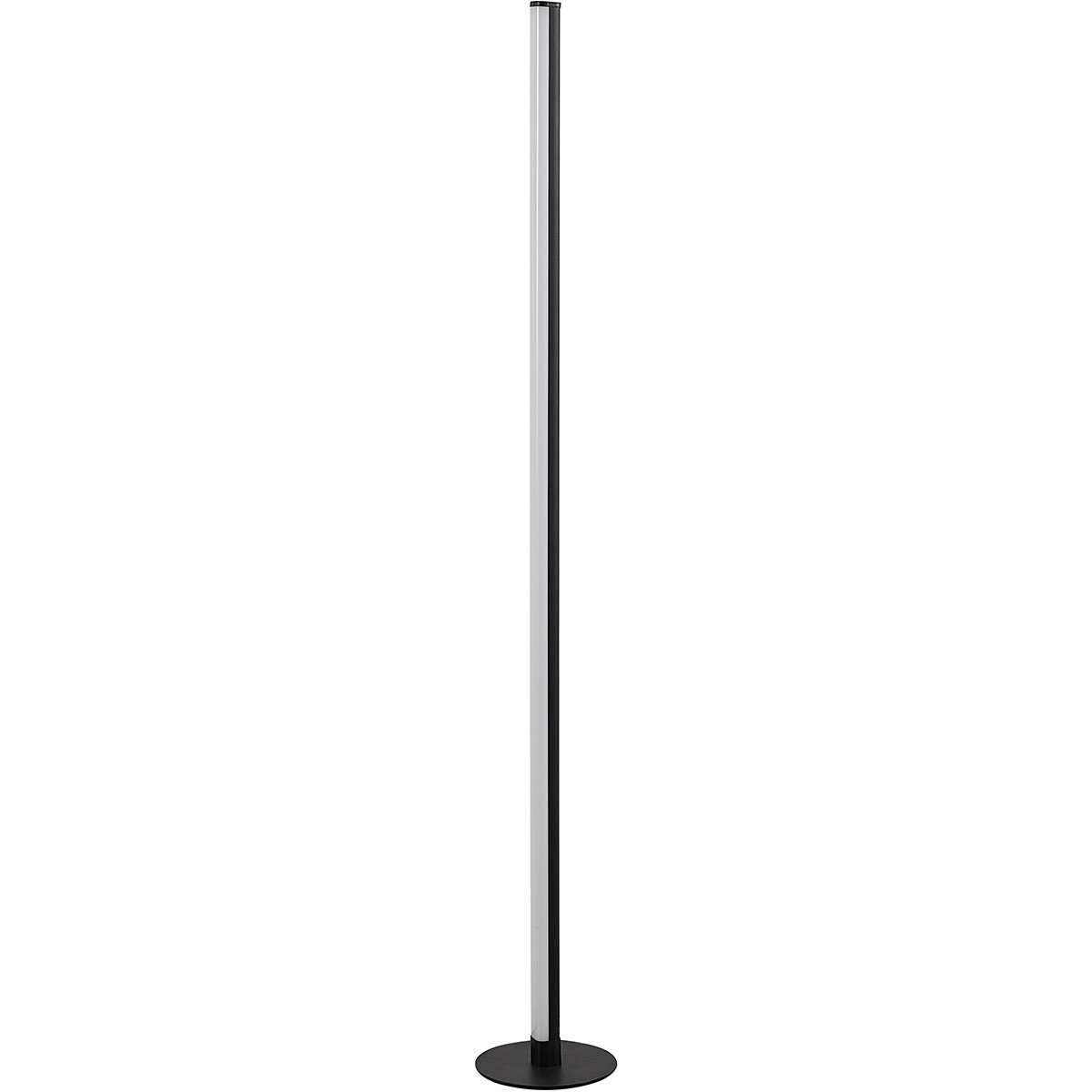 Lampadaire LED - Trion Teno - 11W - RGBW - Dimmable - Commande à distance - Noir - Métal