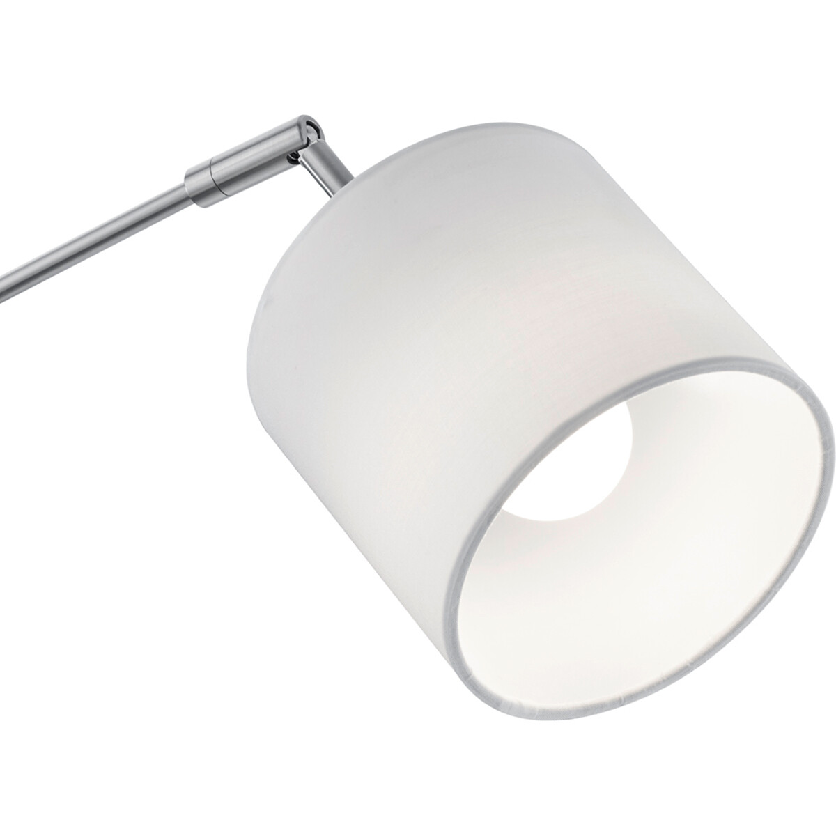 Lampadaire LED - Trion Torry - Douille E14 - 5-lumières - Rond - Mat Nickel - Aluminium - Max. 28W