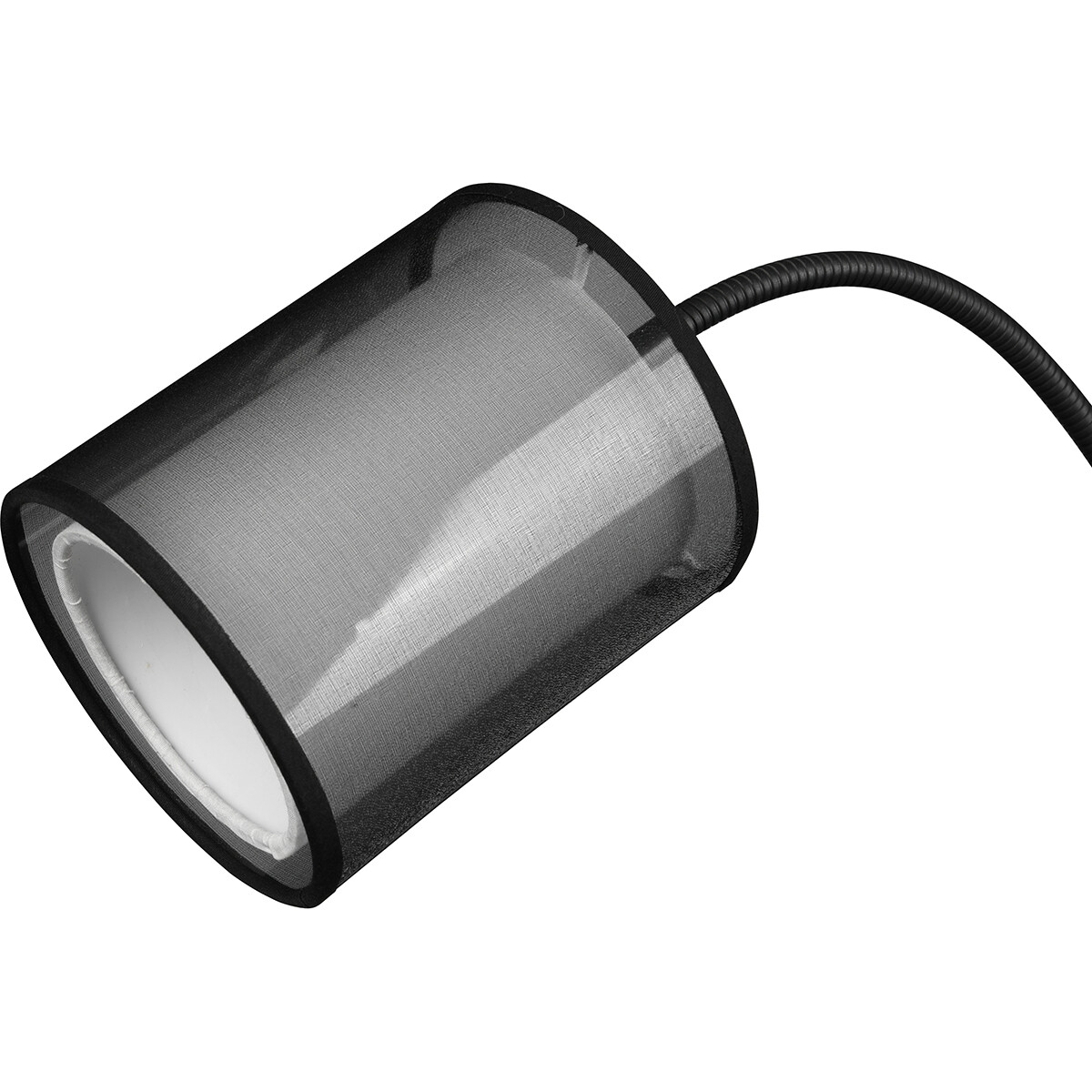 Lampadaire LED - Éclairage de sol - Trion Bidon - Douille E27 - 1-lumière - Rond - Mat Noir - Aluminium - Jusqu'à 60W