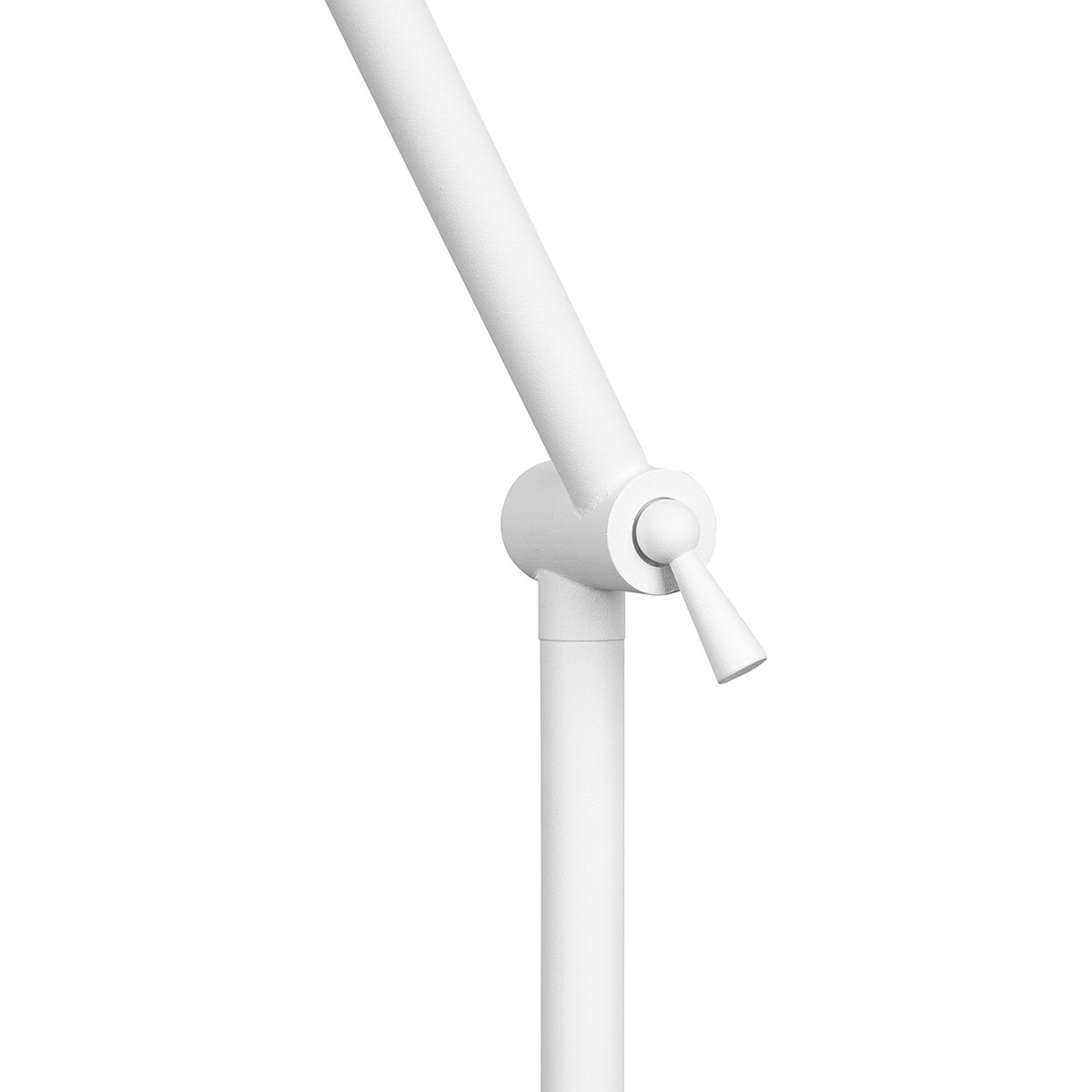 Lampadaire LED - Éclairage de sol - Trion Ewomi - Douille E27 - Rond - Mat Blanc - Aluminium