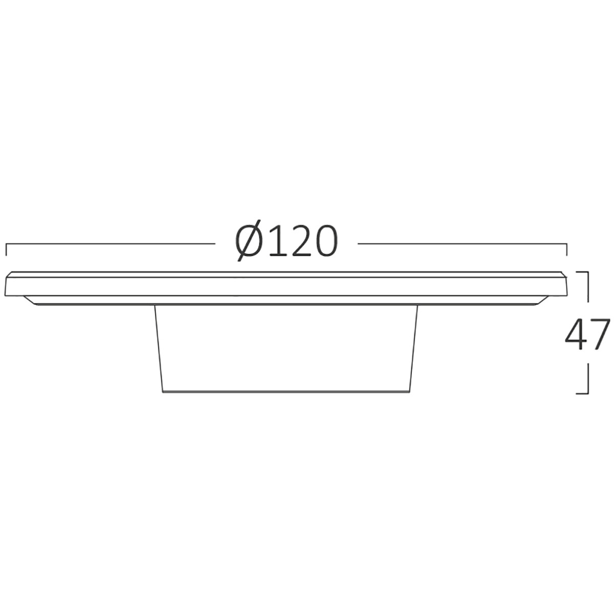 LED Applique Murale - Brinton Plinto - 8W 760lm - Température de Lumière CCT Ajustable - Éclairage Tout Autour - Extérieur et Intérieur - Étanche IP65 - Rond - Blanc