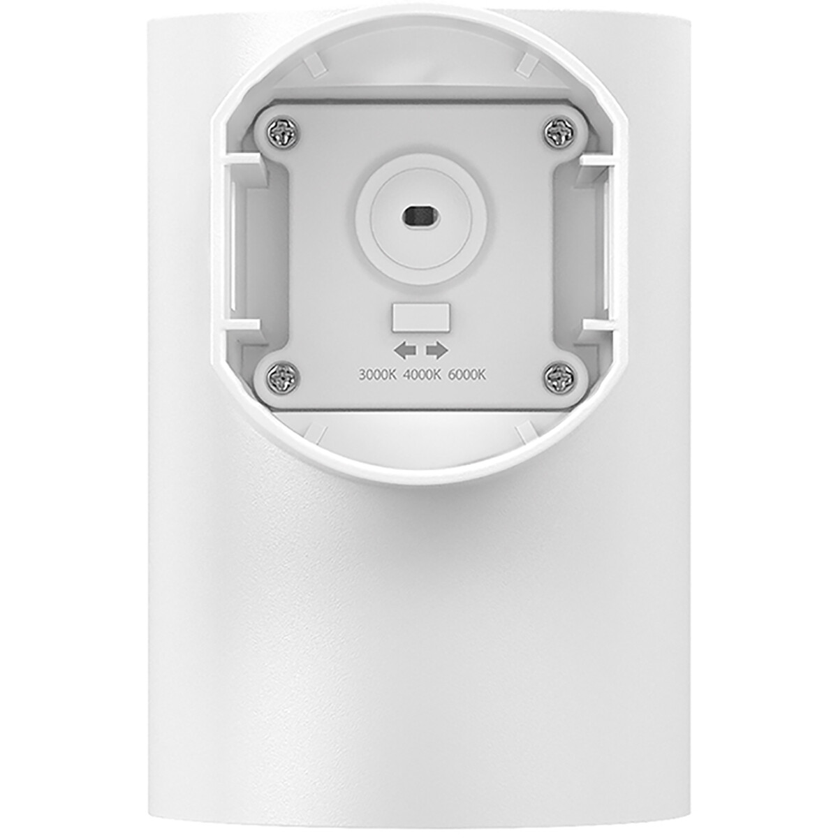 LED Applique Murale - Brinton Victa - Bas - 9W 900lm - Température de Lumière CCT Ajustable - Extérieur et Intérieur - Étanche IP65 - Rond - Blanc