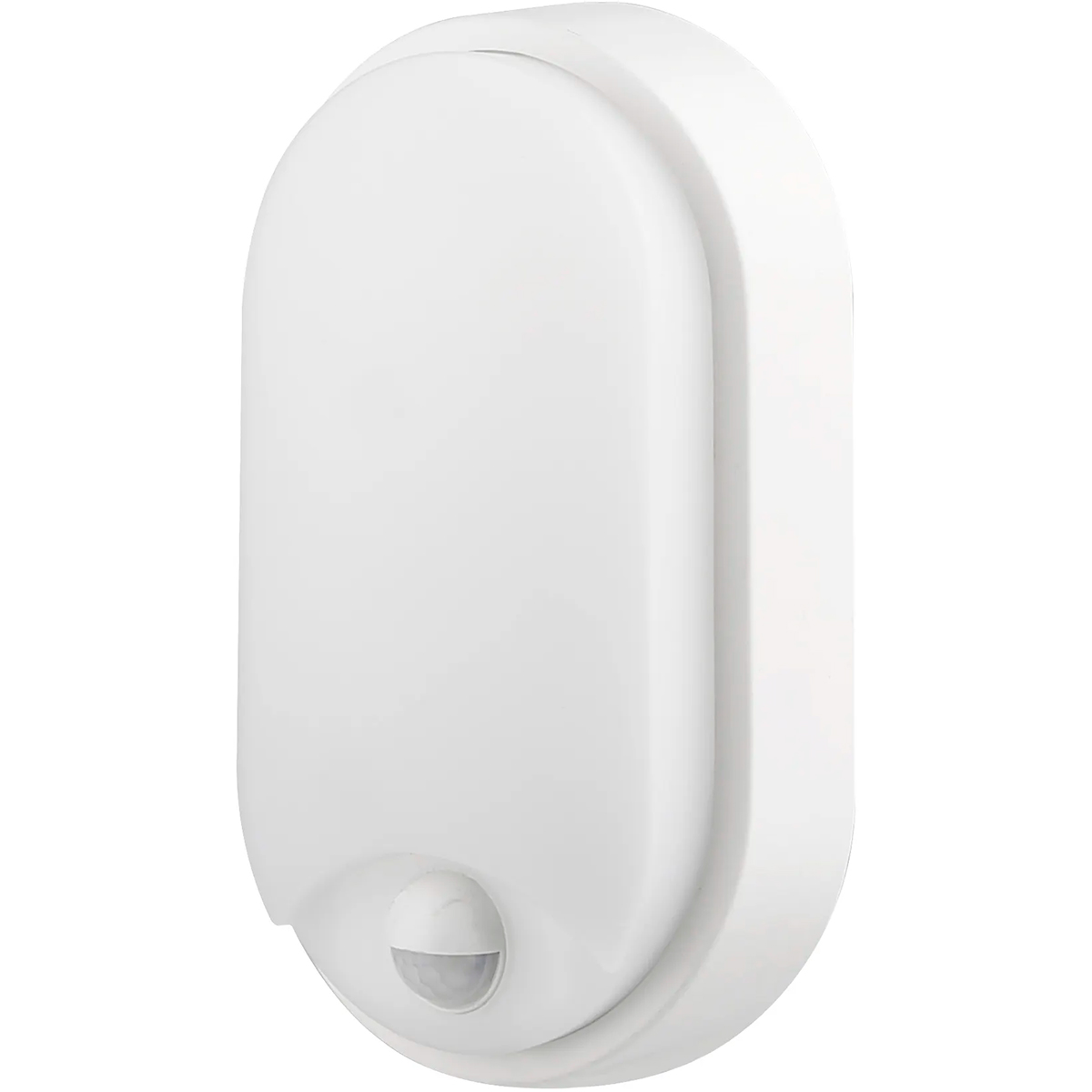 LED Applique Murale avec Capteur - Kozolux Porta - 15W 1200lm - Température de Couleur Réglable 3en1 CCT - IP54 - Ovale - Blanc