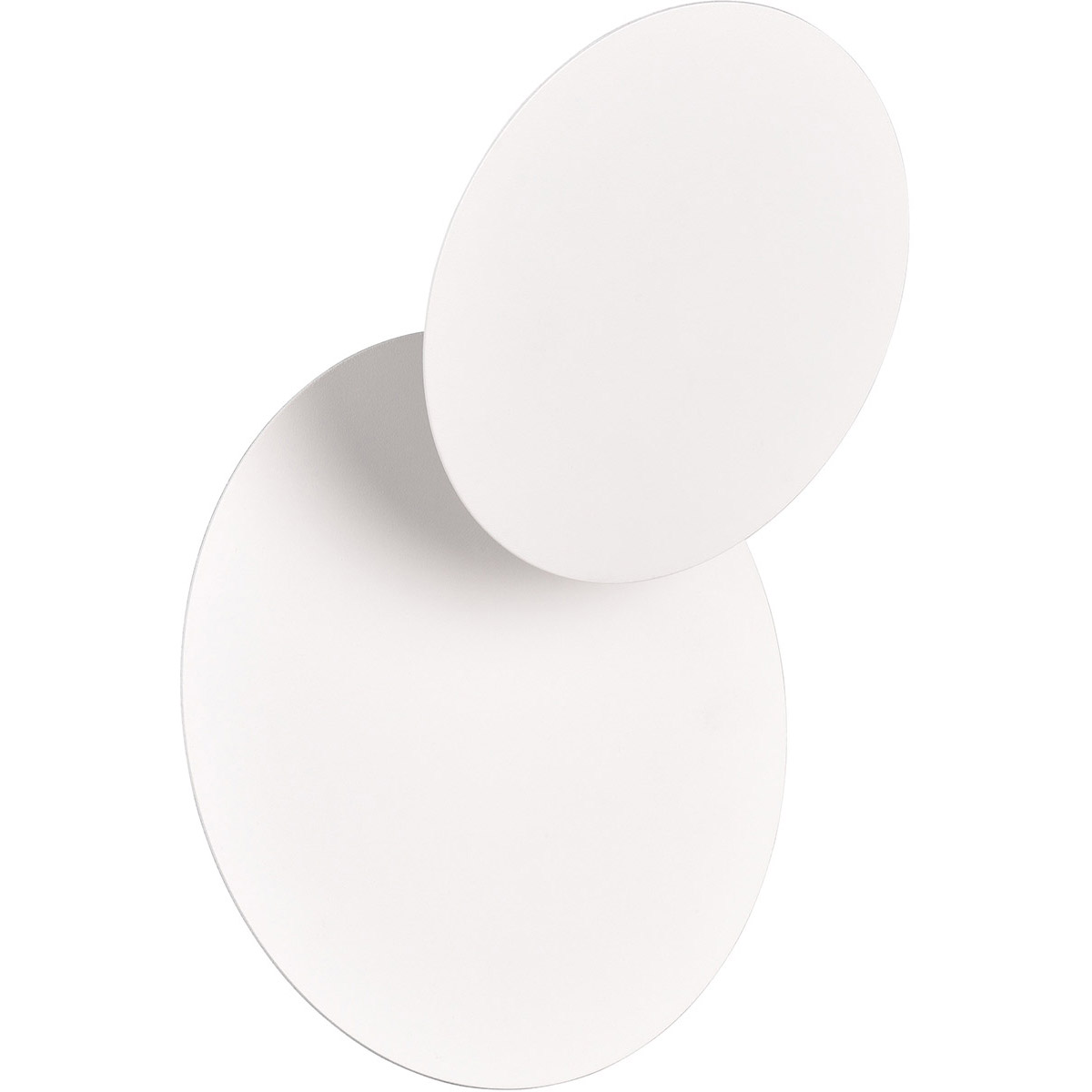 LED Applique - Trion Marina - 6W - Blanc Chaud 3000K - Rond - Blanc Mat - Métal