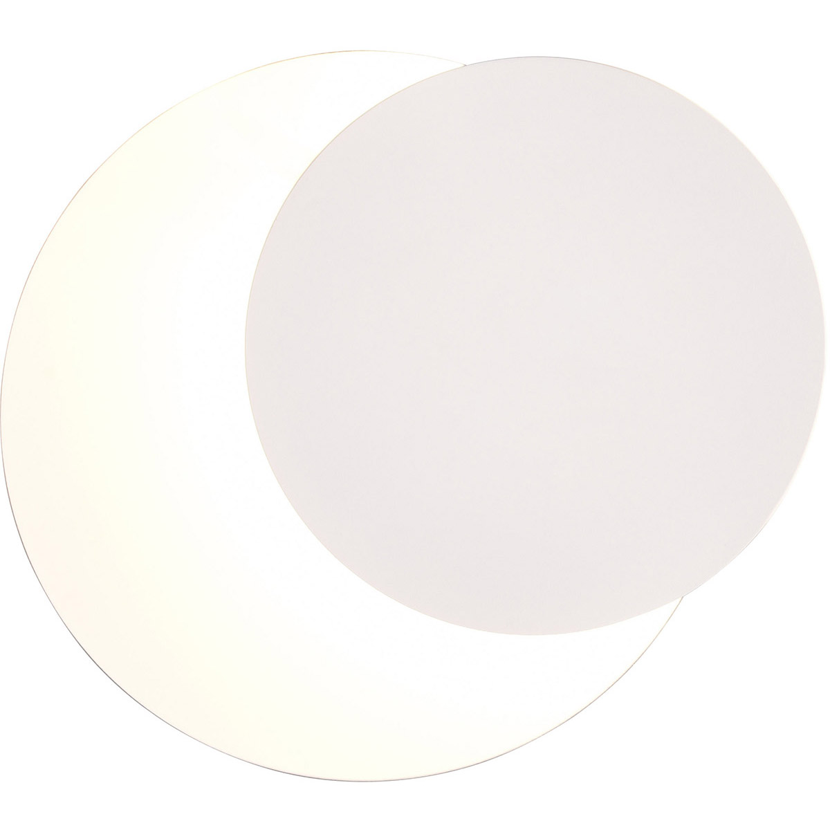 LED Applique - Trion Marina - 6W - Blanc Chaud 3000K - Rond - Blanc Mat - Métal