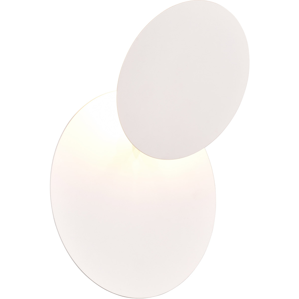 LED Applique - Trion Marina - 6W - Blanc Chaud 3000K - Rond - Blanc Mat - Métal