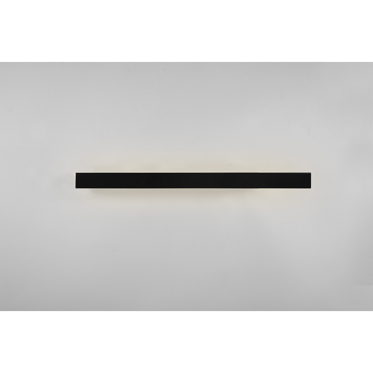 Applique Murale LED - Trion Rolan - Haut et Bas - 13W - Blanc Chaud 3000K - Rectangle - Mat Noir - Aluminium