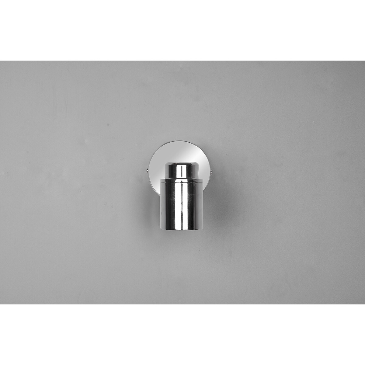 Spot Applique LED - Trion Artion - Douille GU10 - Étanche aux Éclaboussures IP44 - Rond - Mat Chrome - Aluminium