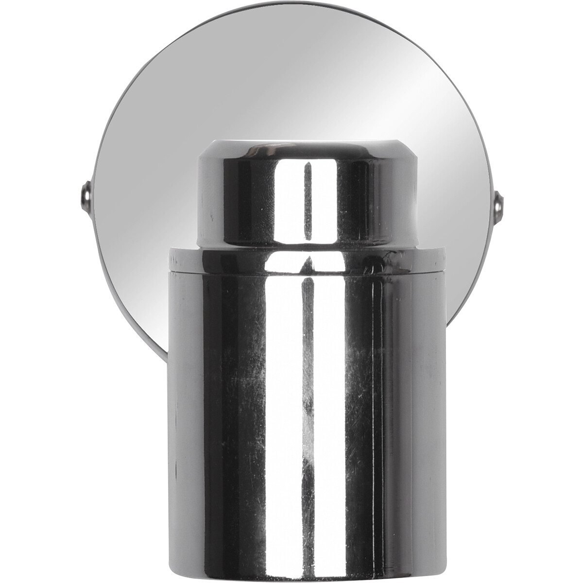 Spot Applique LED - Trion Artion - Douille GU10 - Étanche aux Éclaboussures IP44 - Rond - Mat Chrome - Aluminium