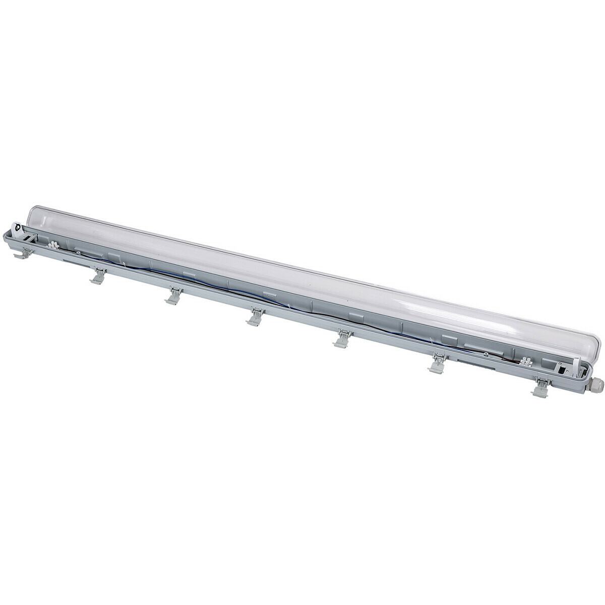 Réglette étanche LED avec tube T8 - Velvalux Strela - 120cm - Simple - Connectable - Étanche IP65 - 16W - Blanc Naturel 4200K