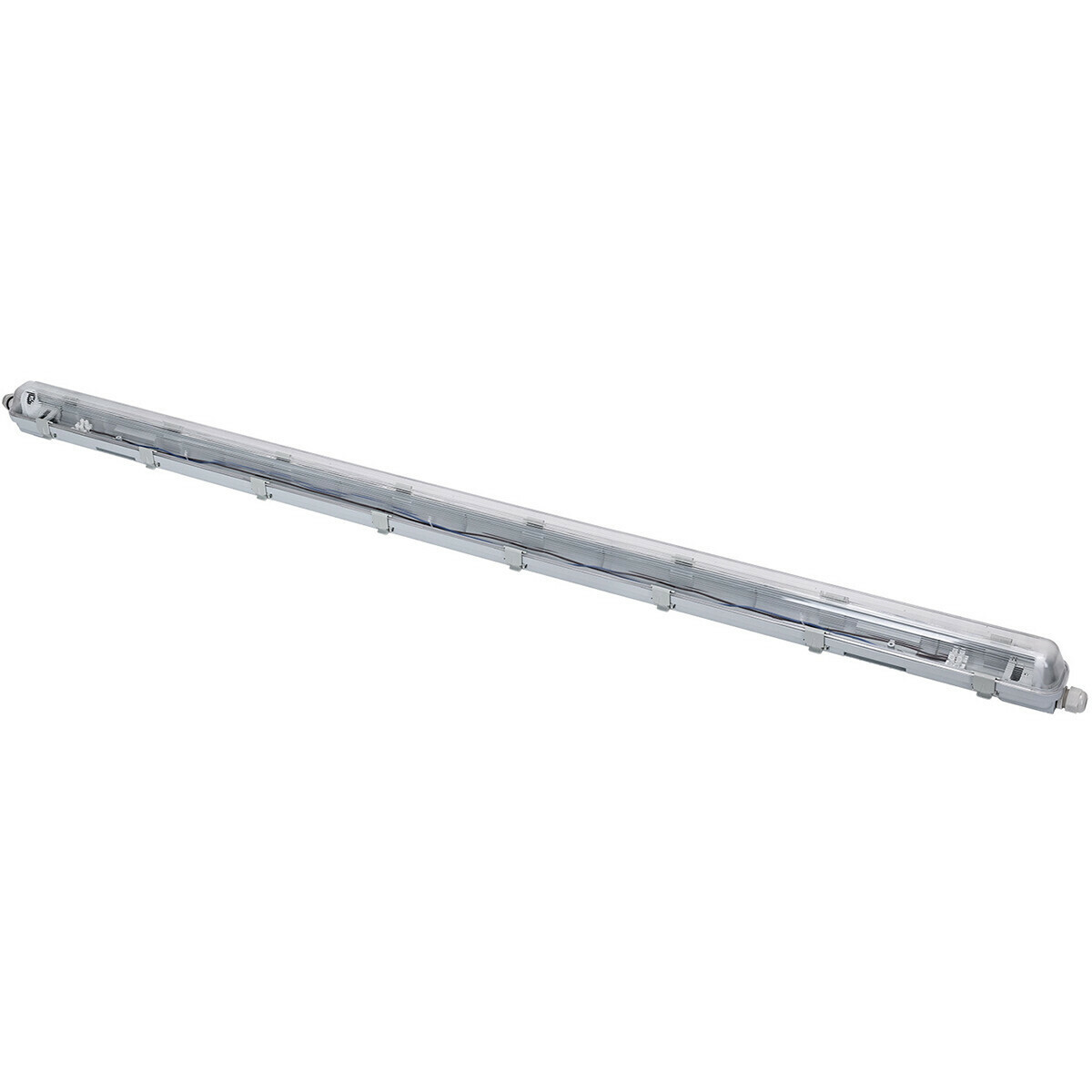 Réglette étanche LED avec tube T8 - Velvalux Strela - 150cm - Simple - Connectable - Étanche IP65 - 22W - Blanc Froid/Clair 6400K