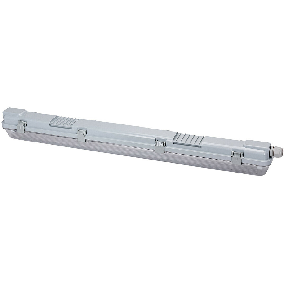 Réglette étanche LED avec tube T8 - Velvalux Strela - 60cm - Simple - Connectable - Étanche IP65 - 8W - Blanc Naturel 4200K