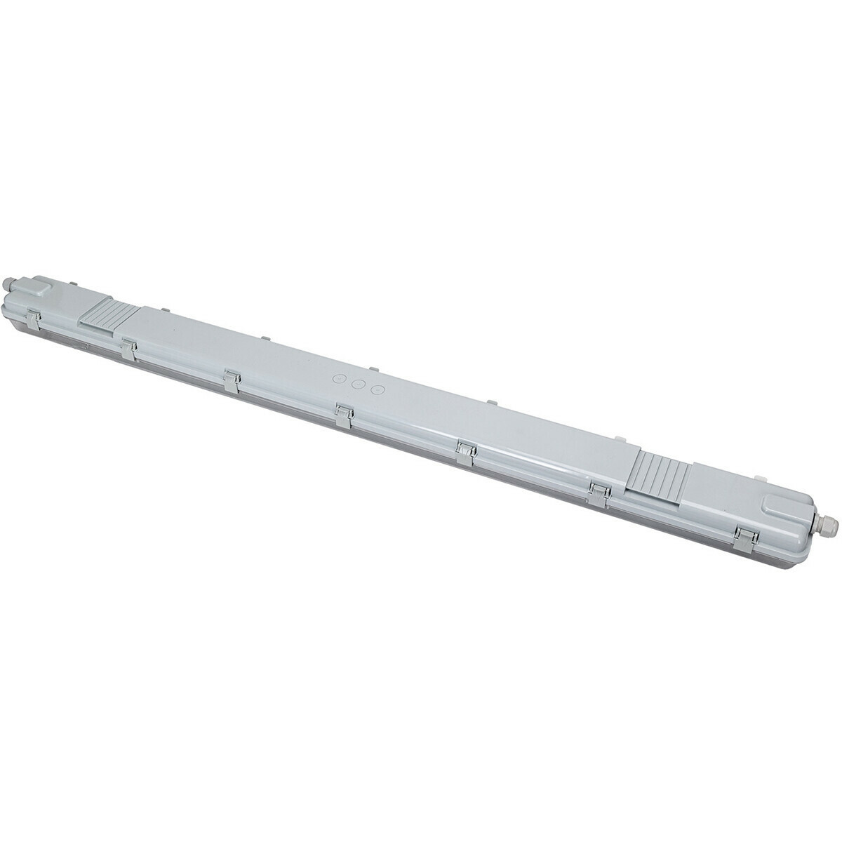 Réglette étanche LED avec tubes T8 - Velvalux Strela - 120cm - Double - Connectable - Étanche IP65 - 32W - Blanc Froid/Clair 6400K