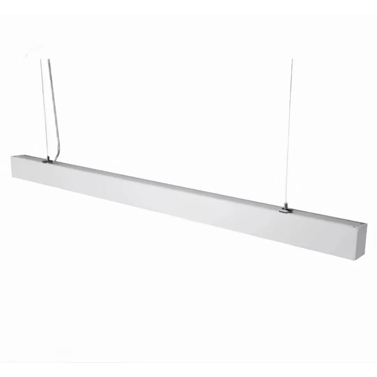 Suspension LED Linéaire - Éclairage en Ligne - Kozolux Tina - 40W 4600lm - Blanc Neutre 4000K - 120cm - Blanc