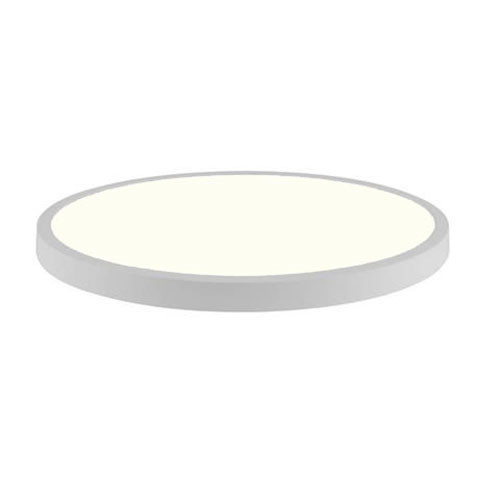 Panneau LED - Ø60 Blanc Neutre 4200K - 48W Montage en Surface Rond - Mat Blanc - Sans Scintillement