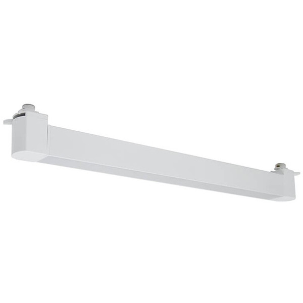 Éclairage sur rail LED - Poutre - 20W 1 Phase - Blanc Neutre 4000K - Mat Blanc Aluminium - Inclinable - 54cm - LEDs OSRAM