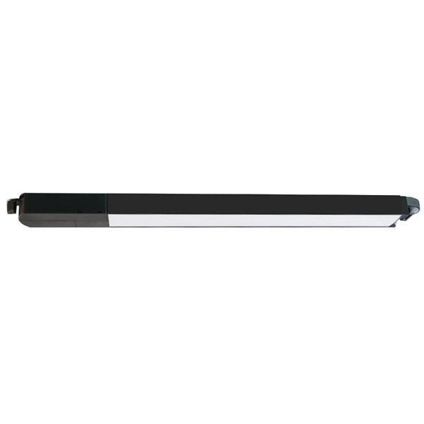 Éclairage sur rail LED - Poutre - 20W 1 Phase - Blanc Chaud 3000K - Mat Noir Aluminium - 40cm - LEDs OSRAM