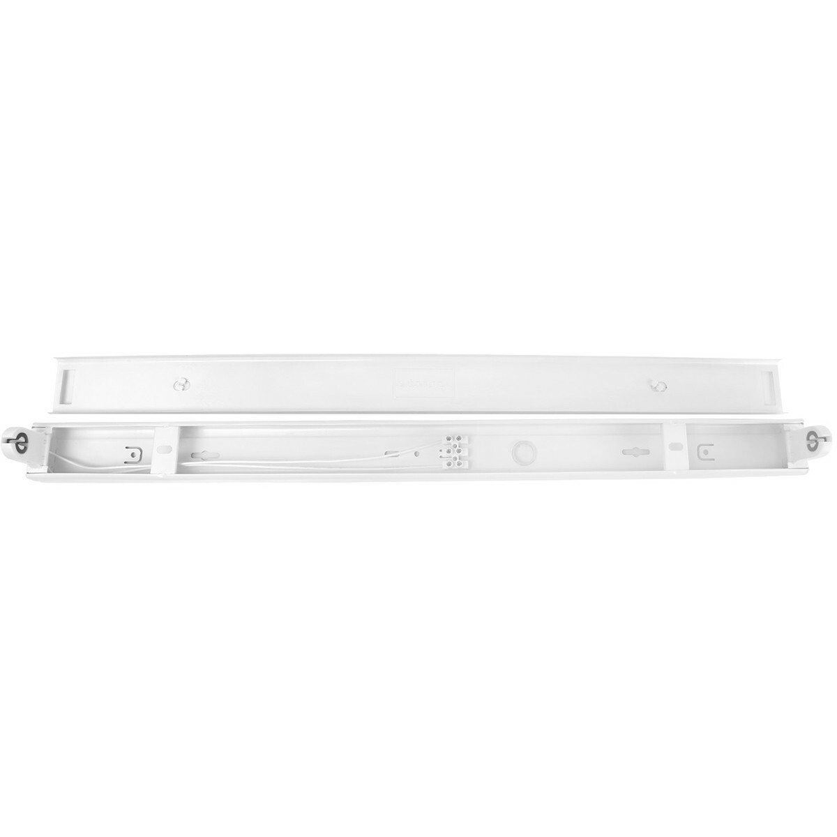 Réglette LED avec Tube T8 - OSRAM SubstiTUBE Value EM 840 - Aigi Dybolo - 60cm Simple - 7.6W - Blanc Neutre 4000K